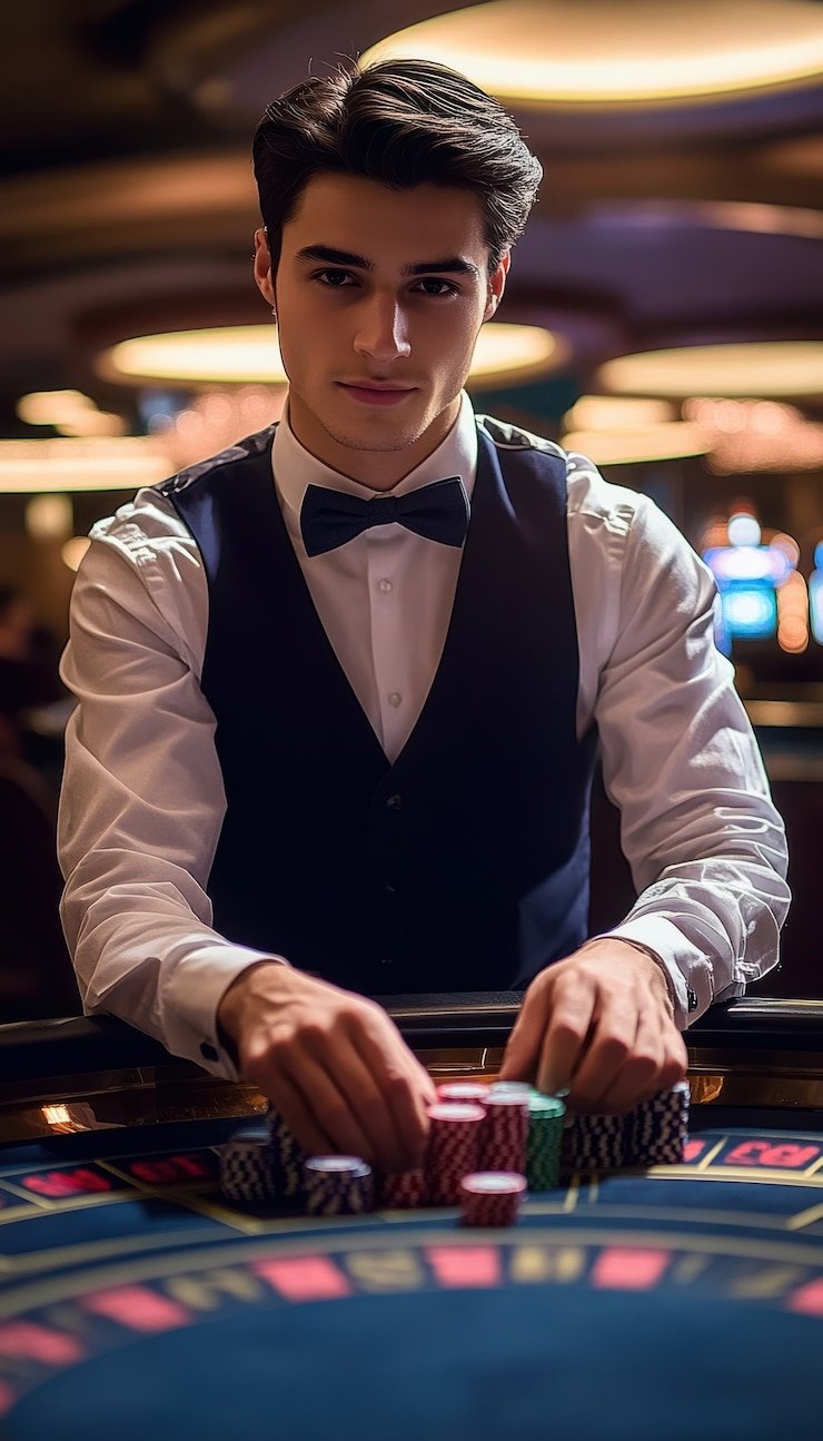 setar77 Boom City blackjack table